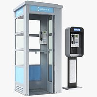 Two Public Phones