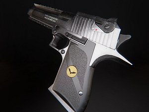 Deagle AAA Game Ready PBR Low-poly 3D model