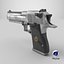 Deagle AAA Game Ready PBR Low-poly 3D model