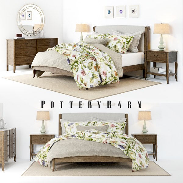 Pottery barn tamsen deals bed