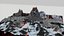 volcan dans les montagnes