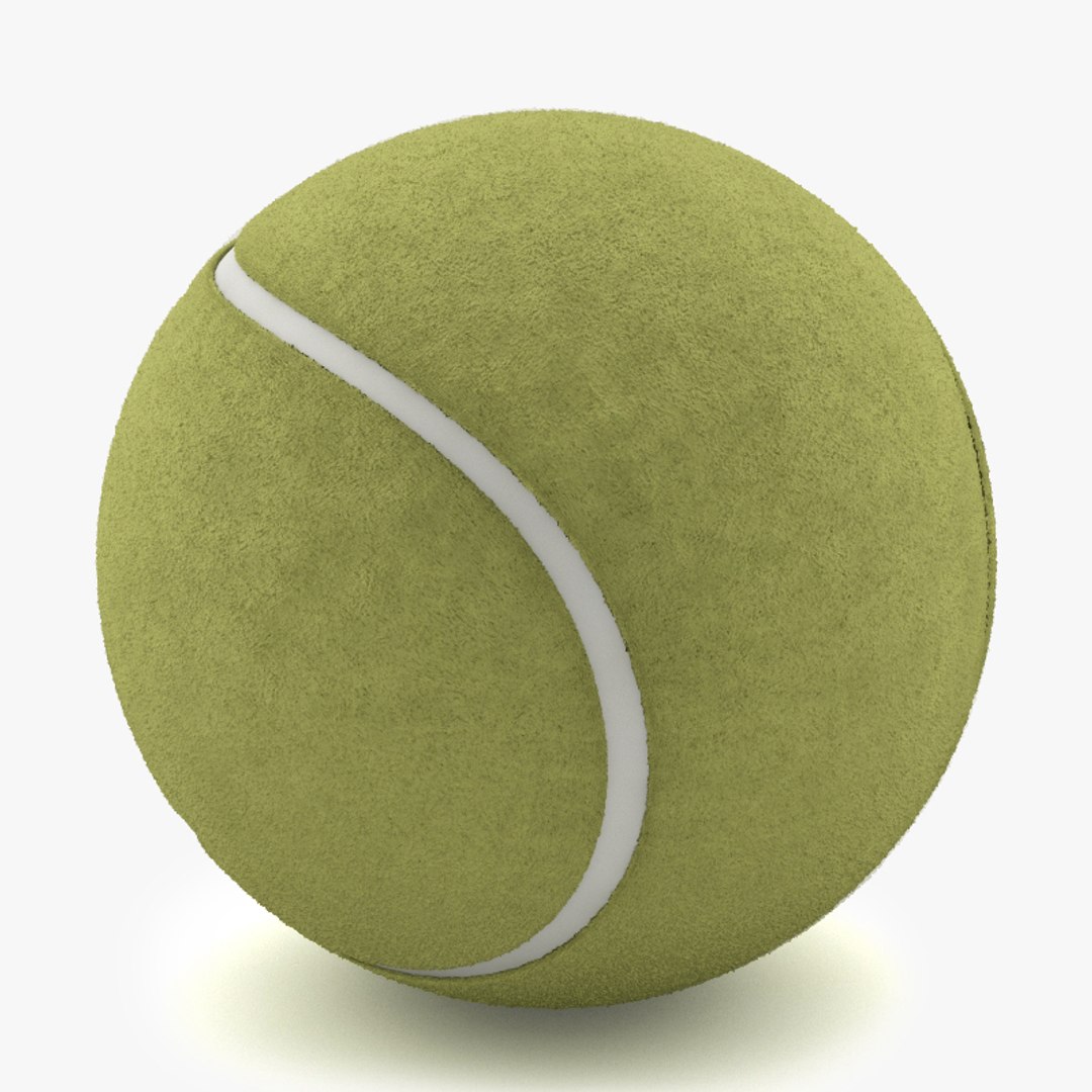 3d tennis ball