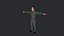 Personagem 3D hiper-realista de corpo inteiro totalmente equipado de Quentin Tarantino