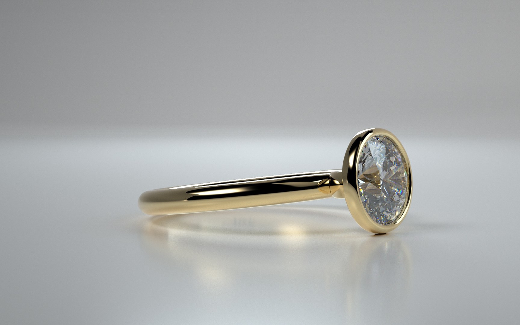 3D Bezel Ring Model - TurboSquid 1327613