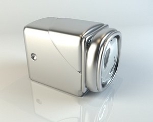 3d robot head