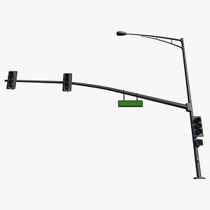 Traffic Signal - Highpoly