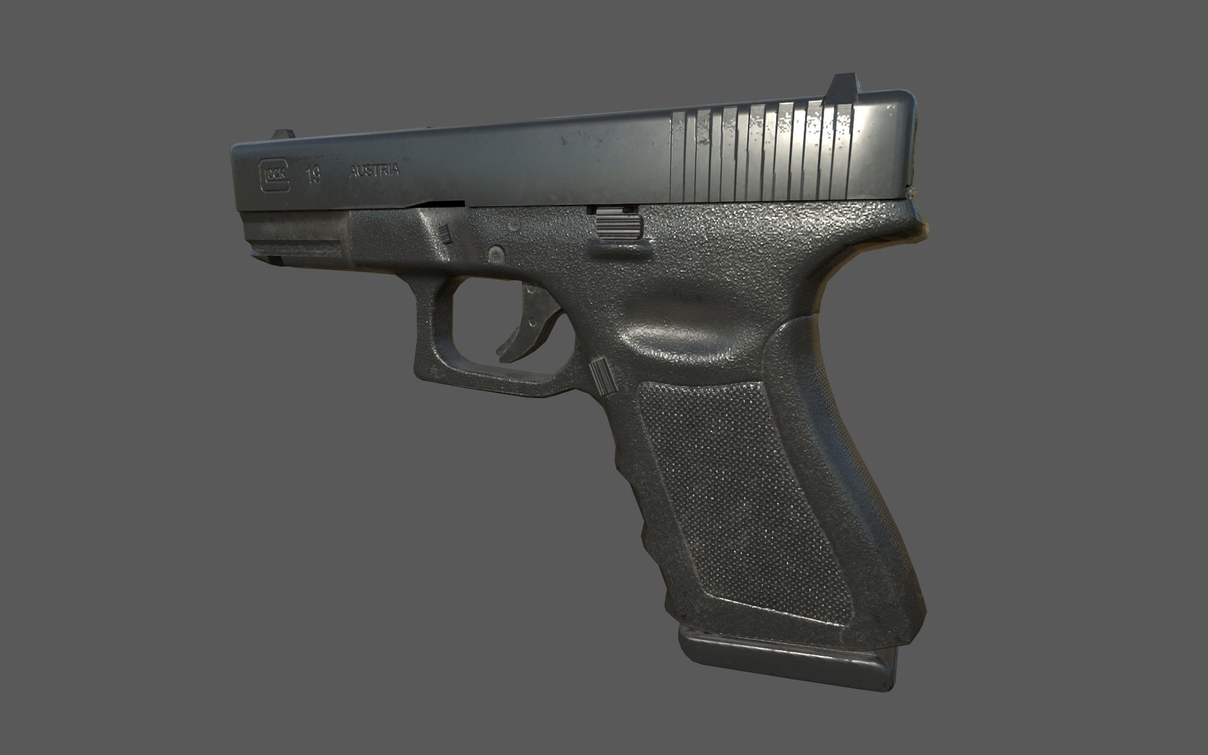 Pistol 3D Model - TurboSquid 2243655