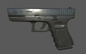 pistol 3D model