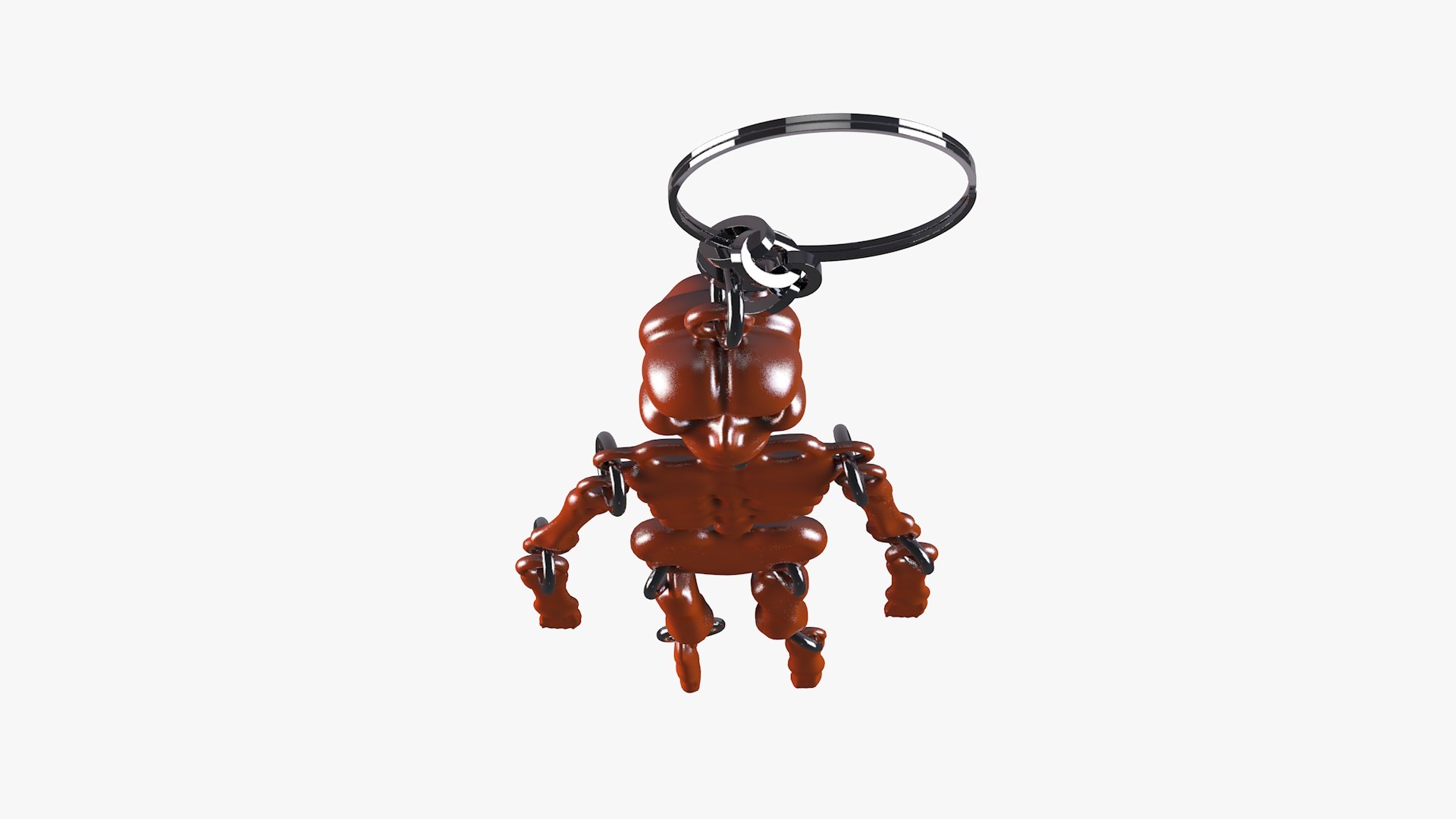 3D Skeleton Keychain - TurboSquid 1952946