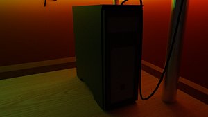 3D computer pc model