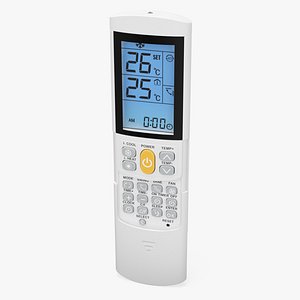 Air Conditioner Remote Control White Lights On model