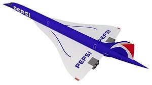 Air france Concorde Supersonic pepsi Livery