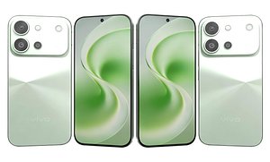 Vivo S60 Early summer green 3D