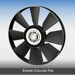 Engine cooling fan