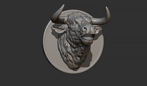 3D Bull head bellows