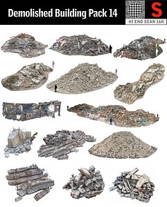 Demolished Building Pack 14