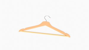 Hangers for Closet 3D 3D model