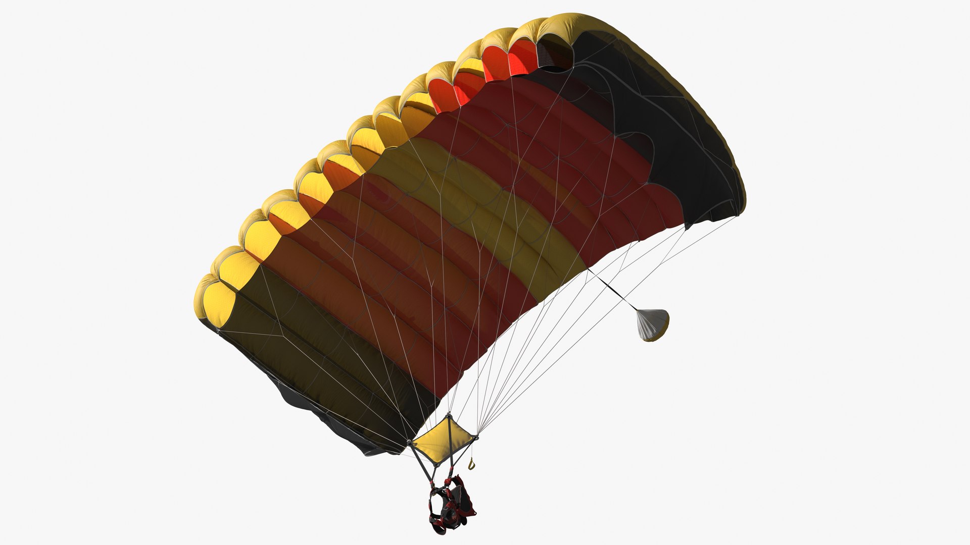 3D Parachute https://p.turbosquid.com/ts-thumb/5q/rbxYjD/i4/shots0000/jpg/1640292765/1920x1080/fit_q87/b09774a55c5d338203eb946908e8aeb94cfbcc2a/shots0000.jpg