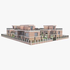 Brick House15 3D model