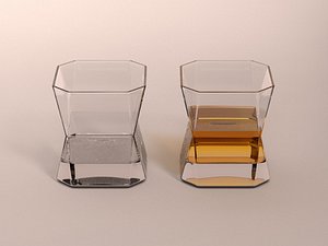 DESIGN---Glass Whiskey Square