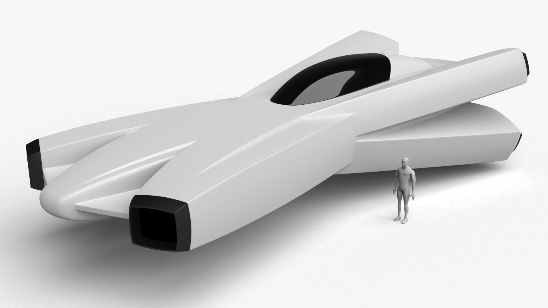 3D Racing Spaceship Altair Model - TurboSquid 2133303