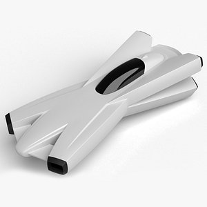 3D Racing Spaceship Altair model