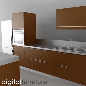 kitchen 3d model
