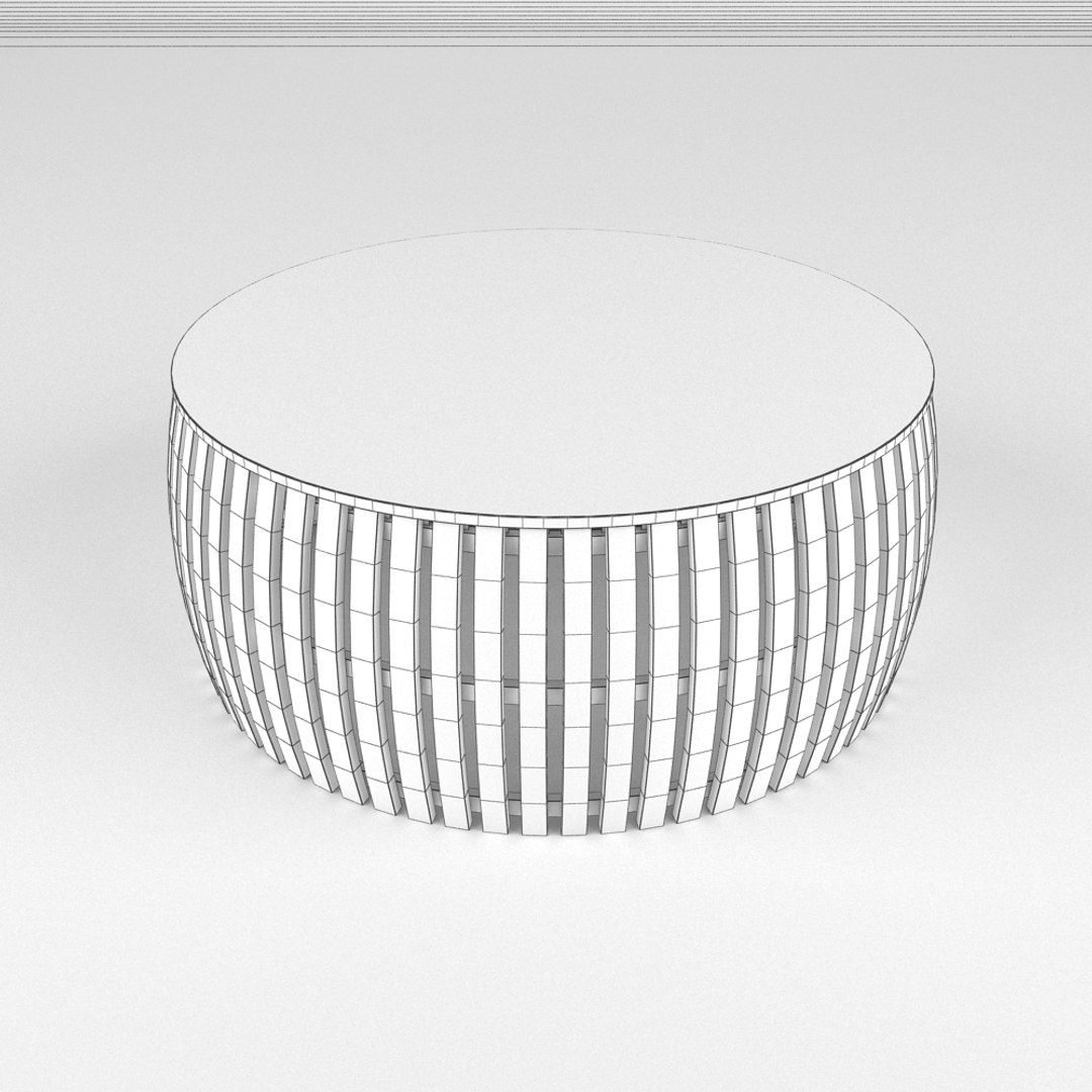 table realistic 3d model