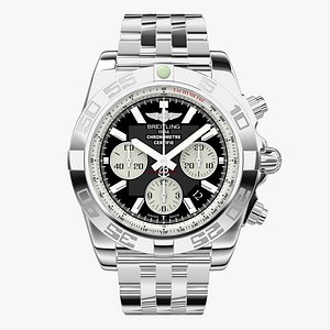 Breitling Chronomat Steel Virtual Model