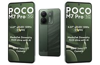 Xiaomi Poco M7 Pro 5G Green Low Poly