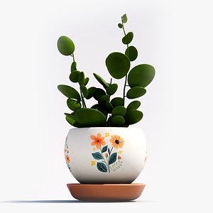 plant pot01 3D model