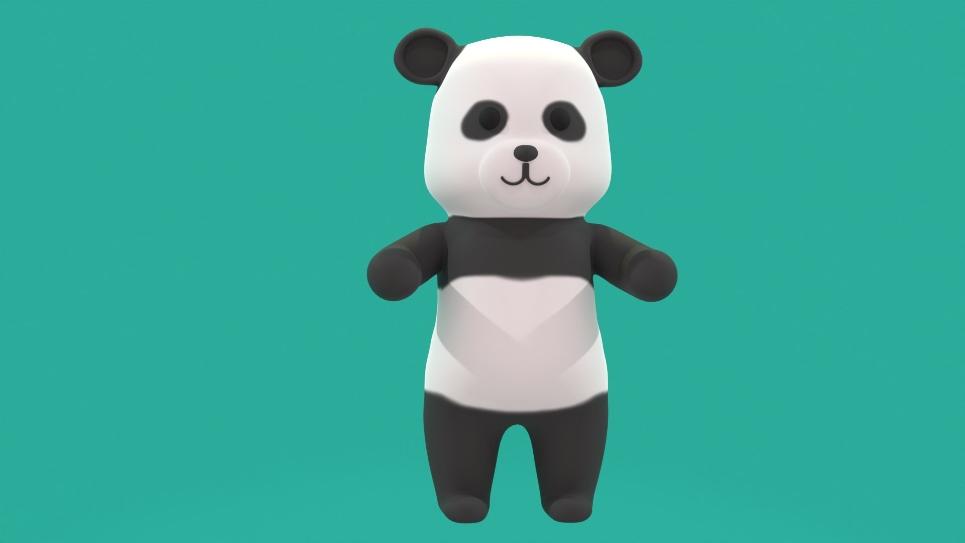 3D Panda Model - TurboSquid 1888592