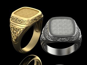 male ring celtic pattern