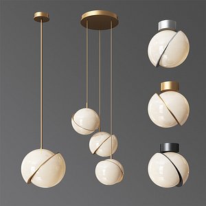 Crescent lighting by Lee Broom
