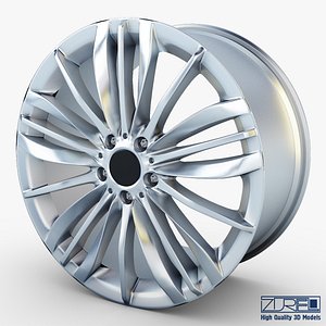 Style 332 wheel silver Mid Poly
