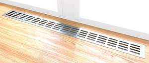 3D ventilation grill werzalit model