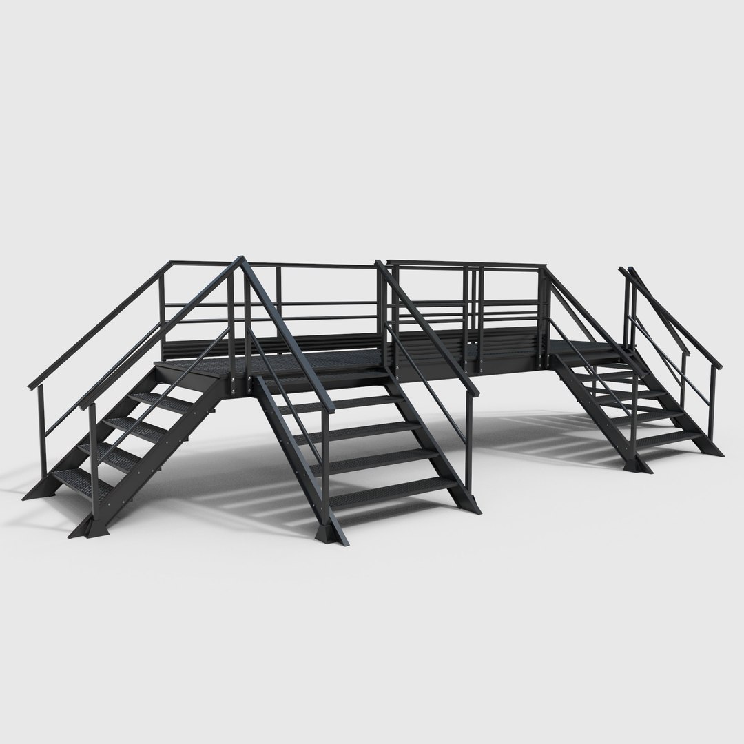 3D Industrial Stairs https://p.turbosquid.com/ts-thumb/5r/Ubs2fF/Vt/stairs11render01/jpg/1758452285/1920x1080/fit_q87/c3747c190f13a85ad1ec5162228e71f0d28e050d/stairs11render01.jpg