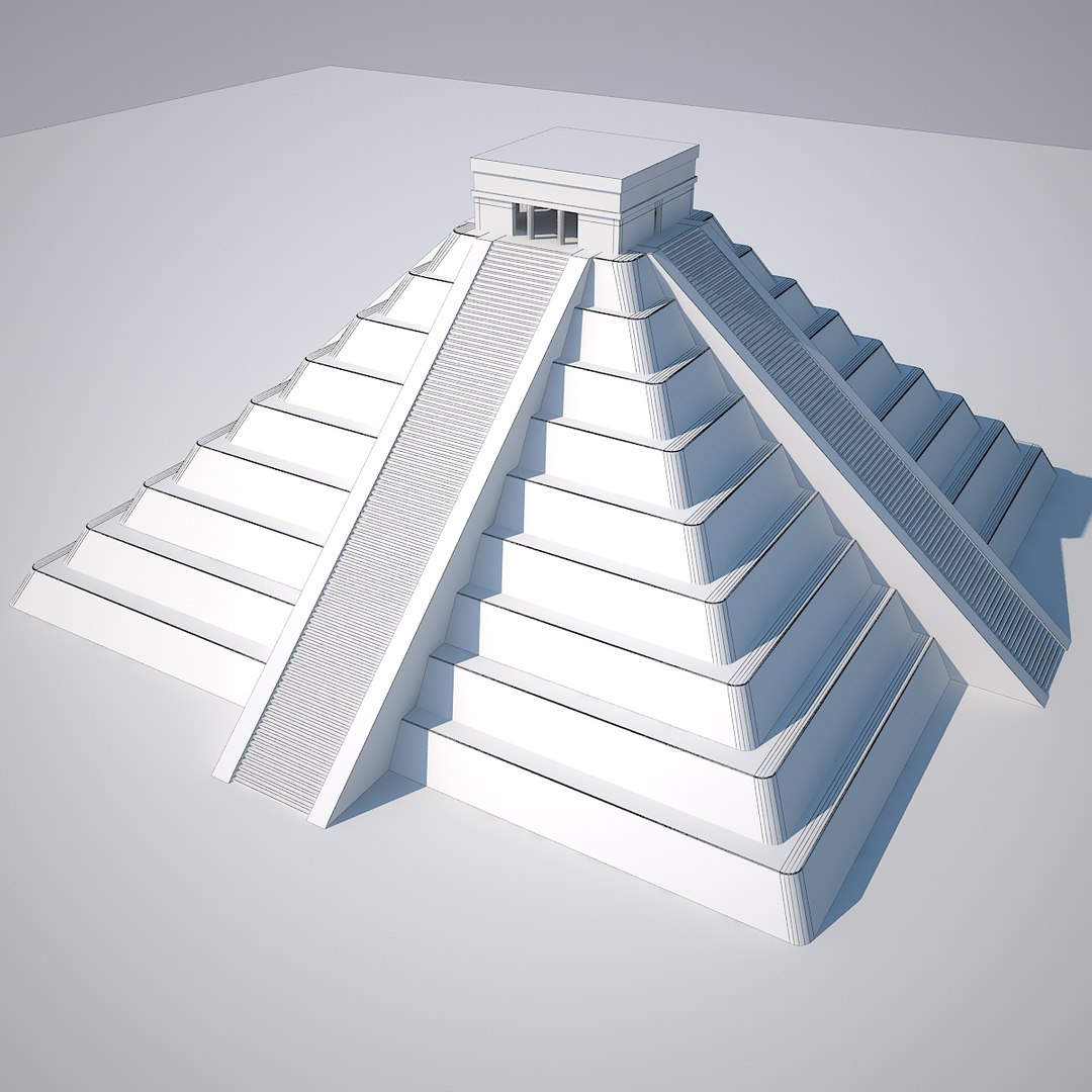 3d Model Chichen Itza