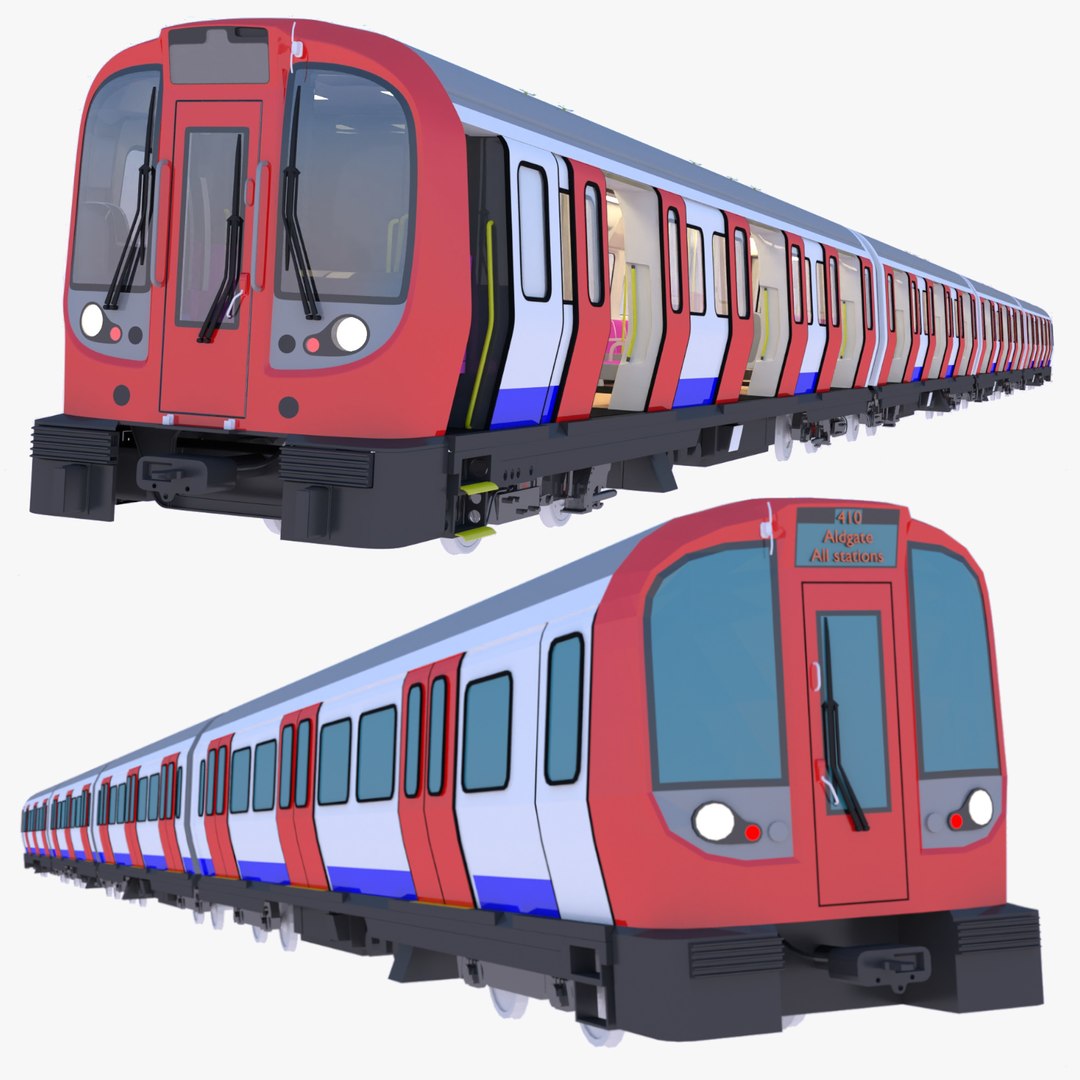 3D London Metro Low And High Poly - TurboSquid 2311185