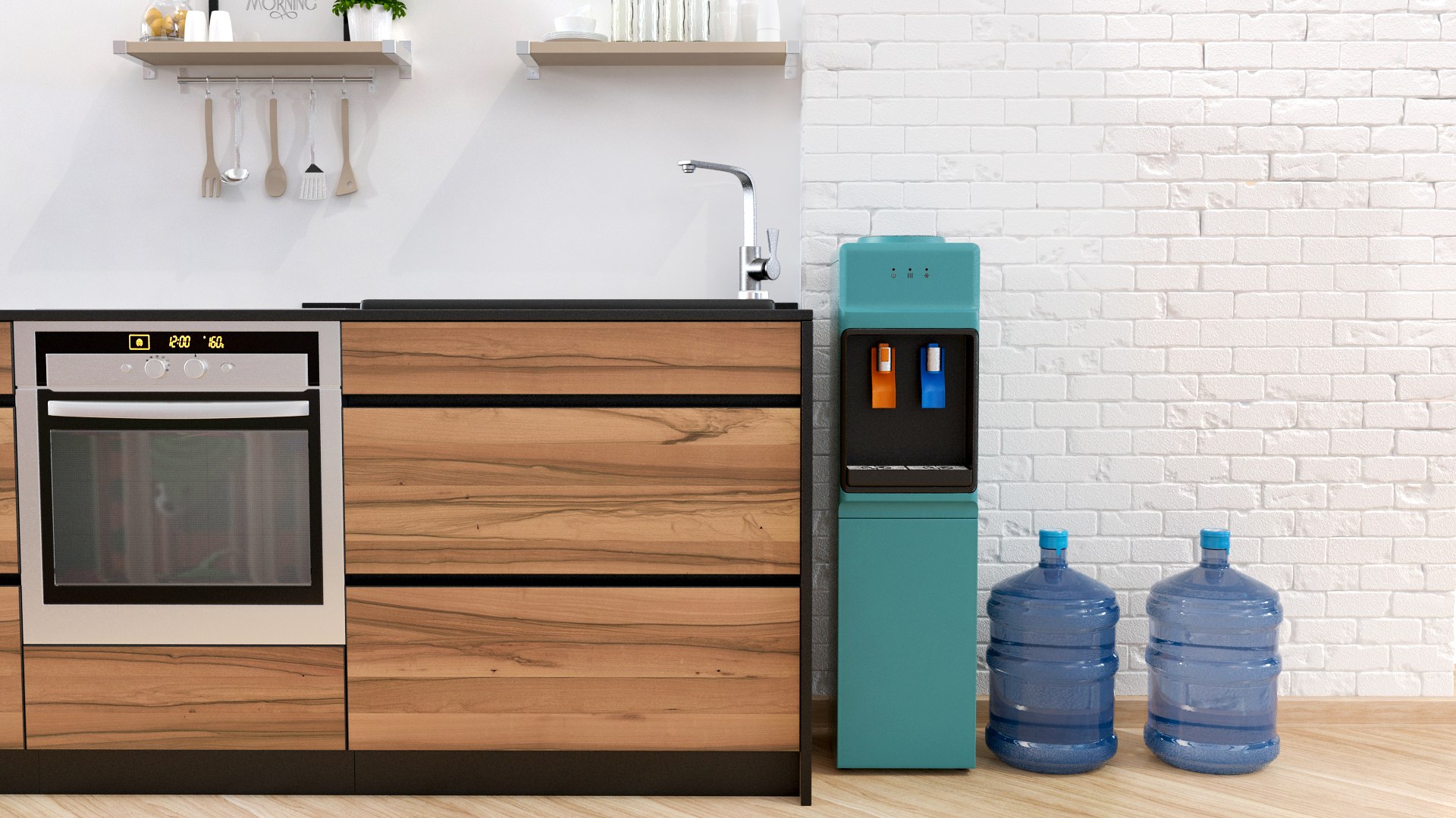 Bottleless Water Cooler Dispenser 3D model preview
