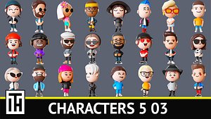 Characters 5 03 3D model