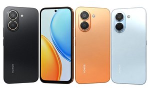 3D Honor X7e All Colors model