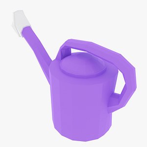 3D Low Poly Watering Can