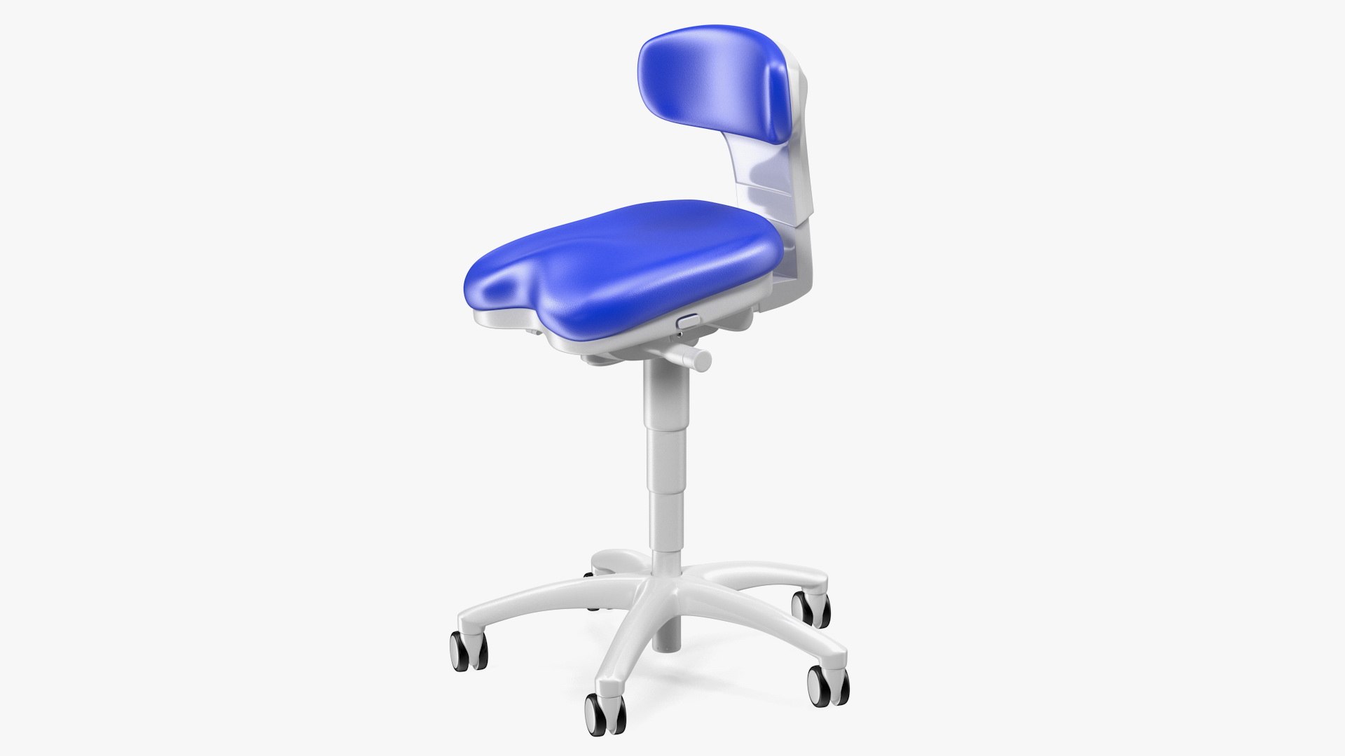 Adjustable Dental Stool 3D model preview