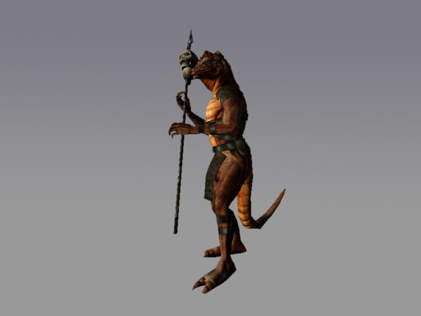3s lizarman rpg character