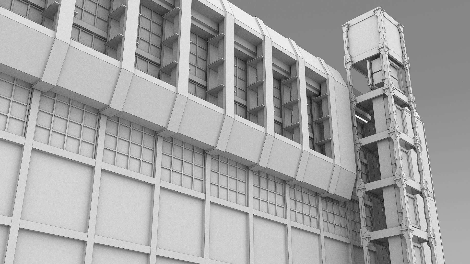Future Building 024 Model - TurboSquid 2293605