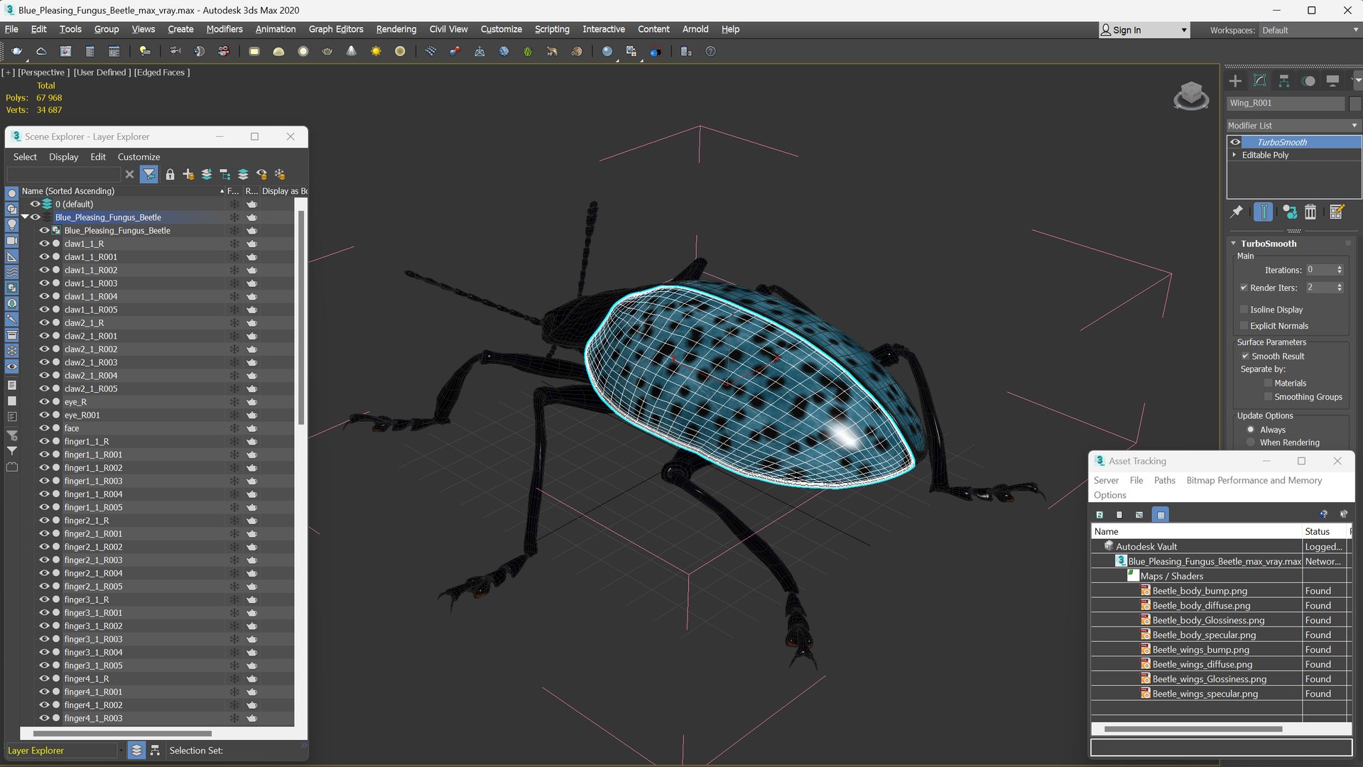 3D Blue Pleasing Fungus Beetle https://p.turbosquid.com/ts-thumb/5r/u9eJlm/Kr/bluepleasingfungusbeetlemb3dmodel018/jpg/1729747385/1920x1080/fit_q87/9fa9bca71ebf2abc196a03edaf8ec2057d53014e/bluepleasingfungusbeetlemb3dmodel018.jpg
