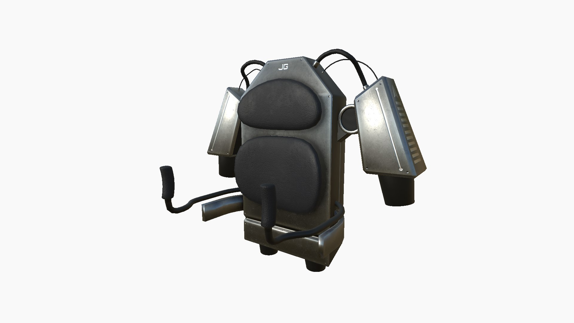 3D Jetpack G07 Steel - SciFi Character Design - TurboSquid 1965957