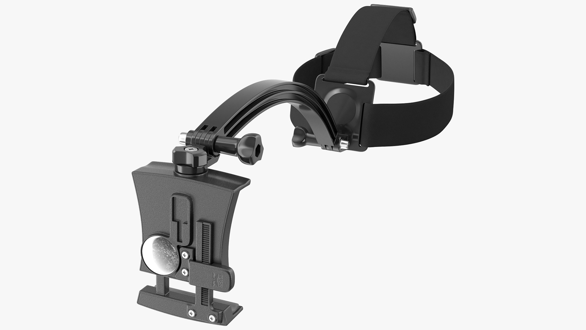 Head Mount Smartphone Holder 3D model preview
