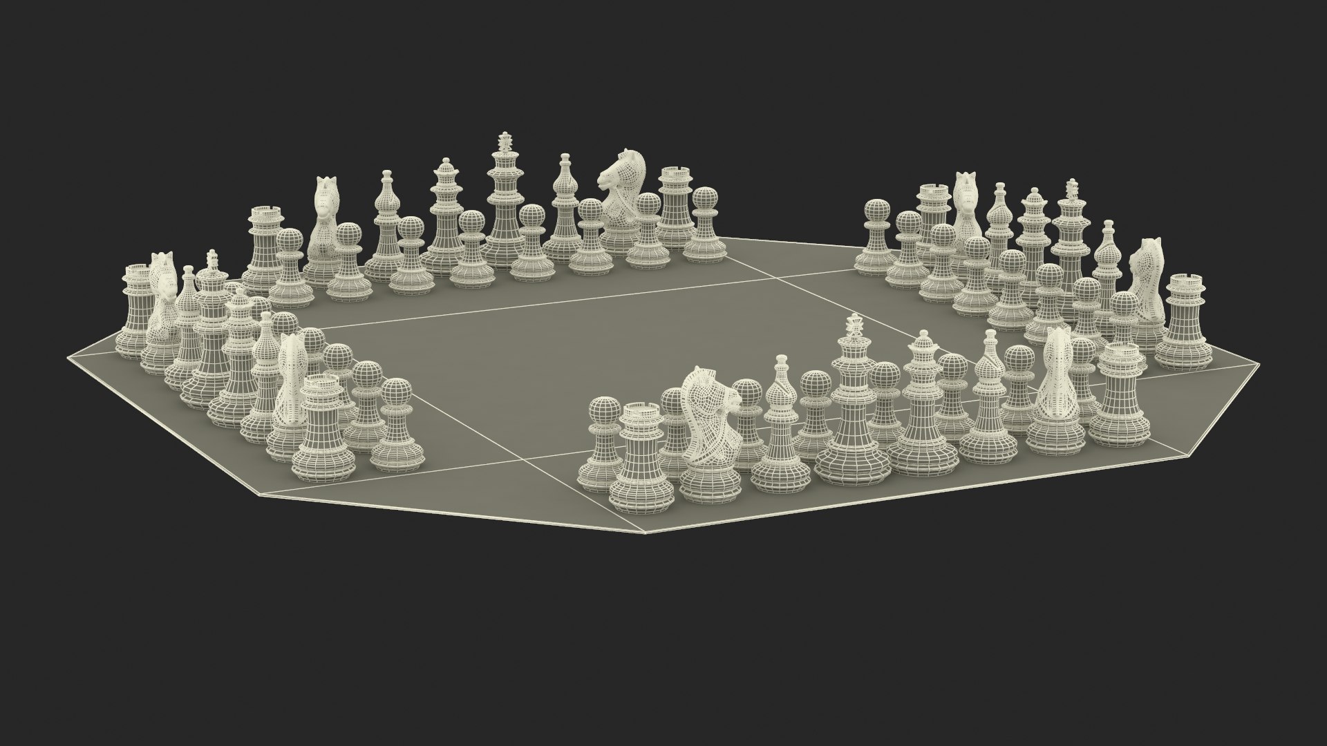 3D Chess Pieces that are Clearly Visible Stock Photo - Image of players,  visible: 236515718